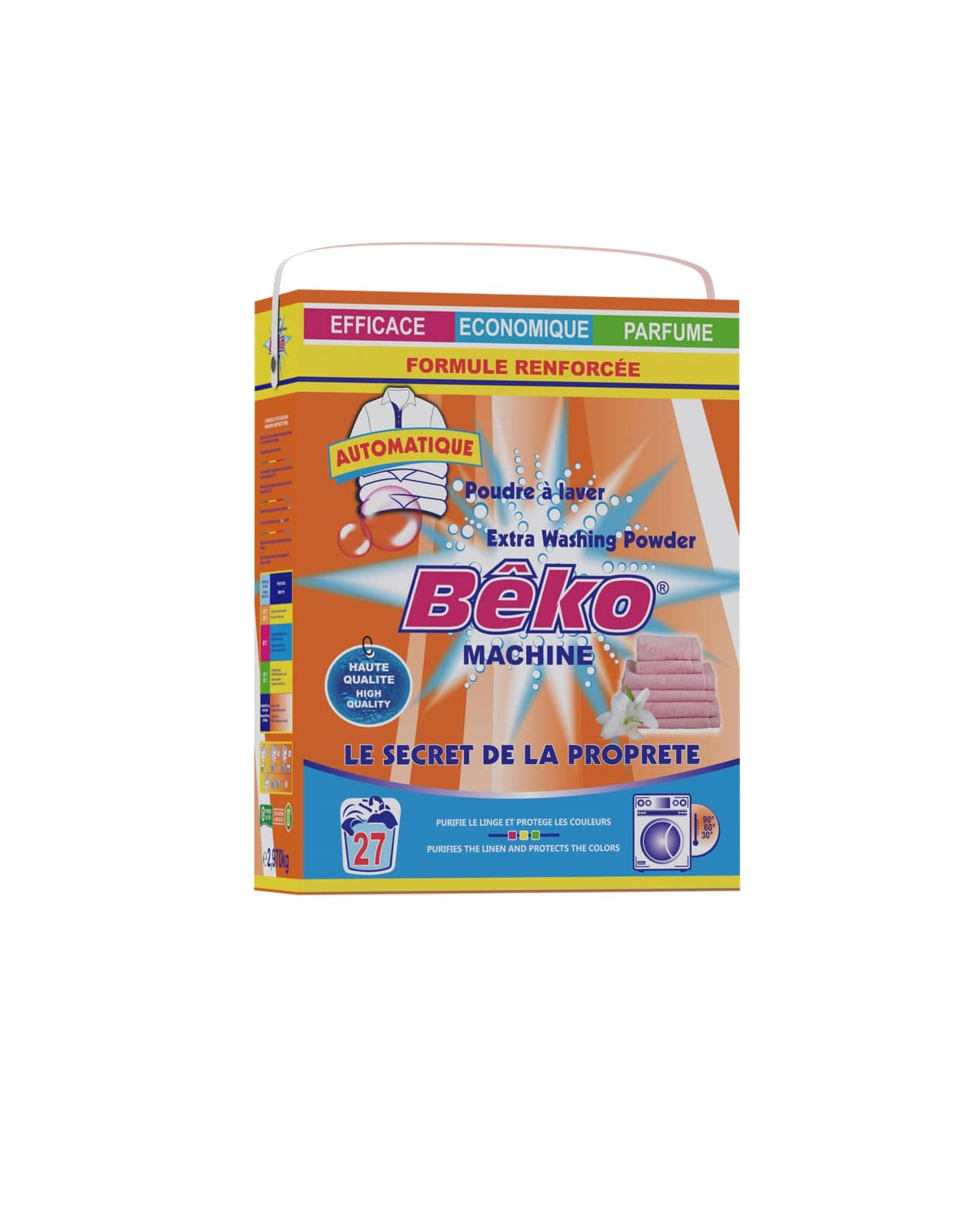 Poudre à Laver Bêko Machine 2,5 kg