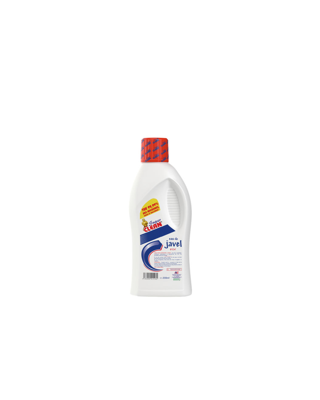 SUPER CLEAN_Eau de Javel 8° 350ml