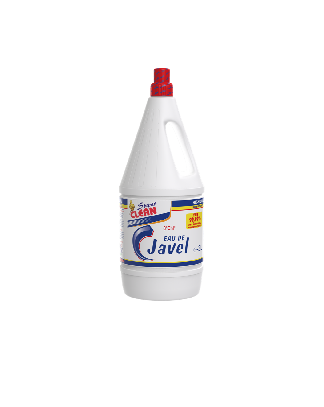 SUPER CLEAN_Eau de Javel 8° 3L